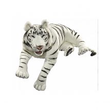Hansa Peluche Geante Tigre Blanc Couche 150 Cm L - Hansa Peluches Géantes