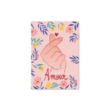 Carnet Souple A6 - A Fleur De Peau Amour - Hirondelles & Cie - unbranded