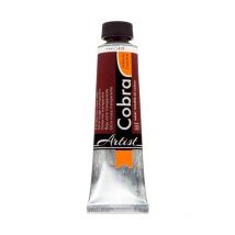 Peinture À L'Huile - Cobra - Artist - Ocre Rouge Transparent - 419 - Tube De 40ml
