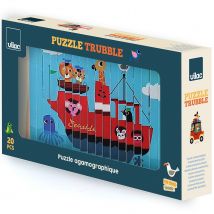 Puzzle 4d Les Transports - Vilac
