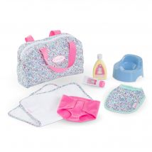 Coffret Accessoires À Langer Floral 36 Et 42 Cm - Corolle