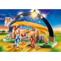 Playmobil Christmas 9494 Creche Avec Illumination