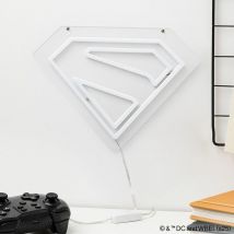 Dc Comics - Lampe Murale Led Superman Neon - Paladone Products