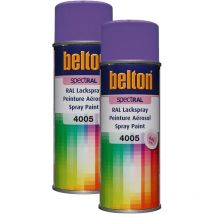 2 Bombes De Peinture Belton Spectral Ral4005 Lilas Bleu 400ml