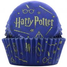 30 Caissettes À Cupcakes Harry Potter - Monde Des Sorciers - Annikids