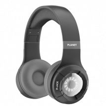 Casque Audio Bluetooth Sans Fil Rgb Pour Musique Et Appels Longue Autonomie Noir Yonis - Yonis
