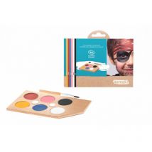 Kit Maquillage Bio - 6 Fards - Arc En Ciel - Namaki