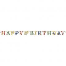 Guirlande Happy Birthday Harry Potter Wizarding World - Annikids