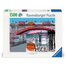 Puzzle 1500 P – Bienvenue A Londres - Ravensburger - Bleu