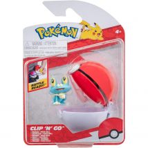 Pokémon Pack Clip'n'go Froxy & Poké Ball - Jazwares
