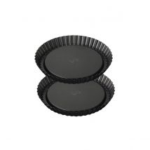 Ensemble De 2 Moules À Tarte Renversée 22 Cm Dr.oetker Tradition - Dr. Oetker