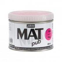 Peinture Acrylique - Extra Mate - Rose Fluo - Pébéo - Mat Pub - 500ml