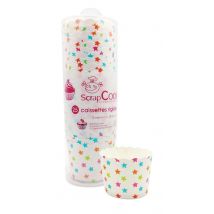 Caissettes De Cuisson Étoiles X 25 - Scrapcooking