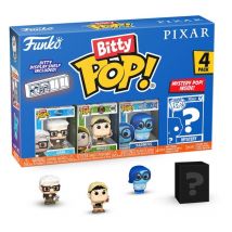 Pixar - Pack 4 Figurines Bitty Pop! Up 2,5 Cm - Funko