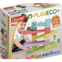 Rampe Voitures Acrobatiques - Plastique Recyclé - 18 Mois Et + - Quercetti