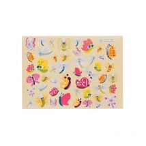 Gommettes - Oiseaux Papillons Libellules - Pour Enfant - 365 Stickers - Repositionnable - Cléopâtre - Cléopatre