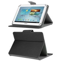 Etui Tablette 10 10.1 Pouces Universel Rabat Magnétique Protection Intégral Noir Yonis - Yonis