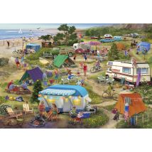Puzzle 1000 Pièces - Seaside Cramped Grounds - Bluebird Puzzle