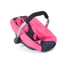 Siège Auto Pour Poupées Rose À Pois - Bayer Chic 2000