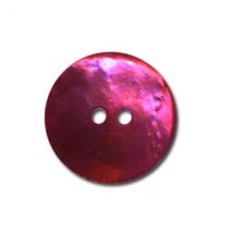 Lot De 6 Boutons En Nacre Couleur Fuchsia - MyMercerie