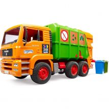 Édition Spéciale 50 Ans Man Tga Camion À Ordures - Bruder
