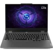 Pc Portable Gamer Lenovo Loq 15iax9 | 15,6'' Fhd 144hz - Rtx 4050 105w - Core I5-12450h - Ram 24 Go - Ssd 512 Go - Sans Windows