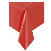 Nappe Unie Rouge - Plastique - Annikids