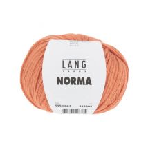 Pelote De Coton À Tricoter Norma - Lang Yarns 61 Orange - LangYarns