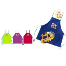 Set Tablier Et Palette Bleu - Annikids