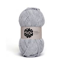 Fil Velours 100gr À Tricoter Pingo Chenille - Pingouin - Certifié Oeko-tex Souris Gris