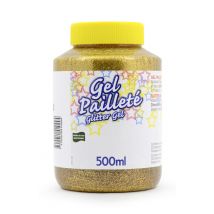 Gel Pailletée 500gr - Or - Kiddi