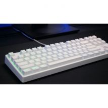 Clavier - Cherry - Xtrfy K4v2 - Rgb - Tkl - Azerty - Cherry Mx2a Red - Blanc - Cherry