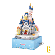 Jeux De Construction - Loz - Le Château De Princesse (boîte À Musique) -
