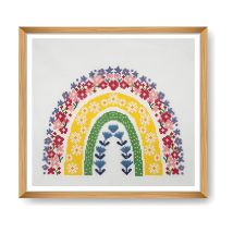 Kit Point De Croix Arc-en-ciel 36 X 36 Cm – Trimits Arc En Ciel