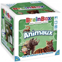 Brain Box – Mémoire – Les Animaux - Asmodee - Vert