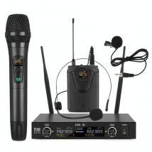 Microphone Sans Fil Uhf Haute Sensibilité Pour Scènes Et Événements Yonis - Yonis