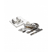 Pied Ourleur Simple Pour Pose De Biais Prépliés Pour B37 Et B38 - Bernette Gris