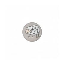 Boutons Moutons À Queue 15mm X3 - Prym Gris