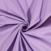 Tissu Coton Uni Lilas - Au Mètre - Craftine