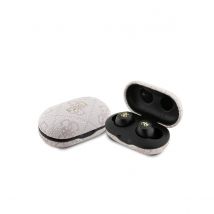 Guess Écouteurs Sans Fil Bluetooth 5.3 Enc Série 4g Tactiles Avec Étui De Chargement Rose