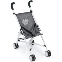 Mini-buggy Roma Jean Gris Pour Poupée - Bayer Chic 2000