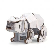 Mieredu Puzzle 3d Construction&son: Animaux Marins / Ours Polaire 11,73x6x5,53cm, Avec Son, Fonctionne Sur Une Piles bouton Cr2032 (incl.), En Boîte 