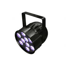 Eurolite Led Par-56 Qcl Court Noir - Eurolite
