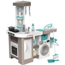 Tefal Cuisine Clean - 2 Espaces De Jeu : Cuisine Ménage - Des 3 Ans - Smoby