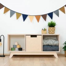 Meuble De Rangement Nabosky Verni 1x3 - Benlemi