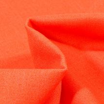 Tissu Viscose Lin Orange - Craftine