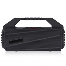 Enceinte Bluetooth Portable Étanche Led 10w Haute Puissance Autonomie 3h Gris Yonis - Yonis