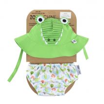 Maillot Et Chapeau Crocodile (12-24m) - Zoocchini