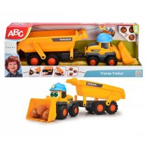 Chargeuse Sur Pneus Avec Remorque Abc Tracey Trailer - Dickie