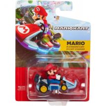 Coffret Mario Kart : Kart Mario 8 Cm - Véhicule Miniature - Nintendo